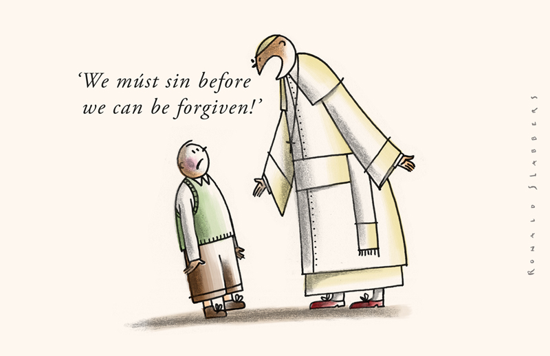 cartoon about sexual abuse in church